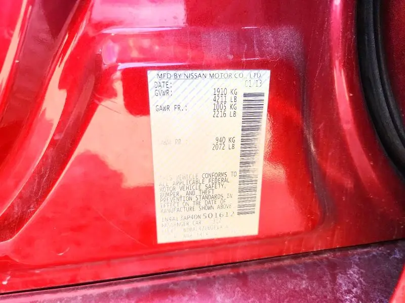 2013 NISSAN ALTIMA 2.5  