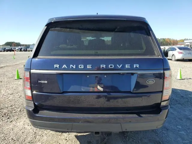2016 LAND ROVER RANGE ROVER HSE  