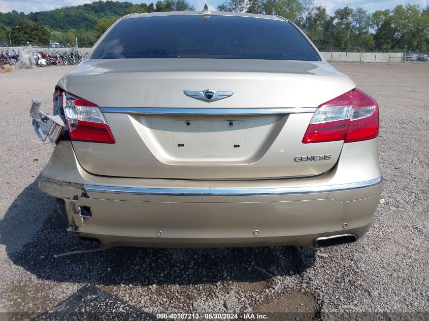 2012 HYUNDAI GENESIS 3.8