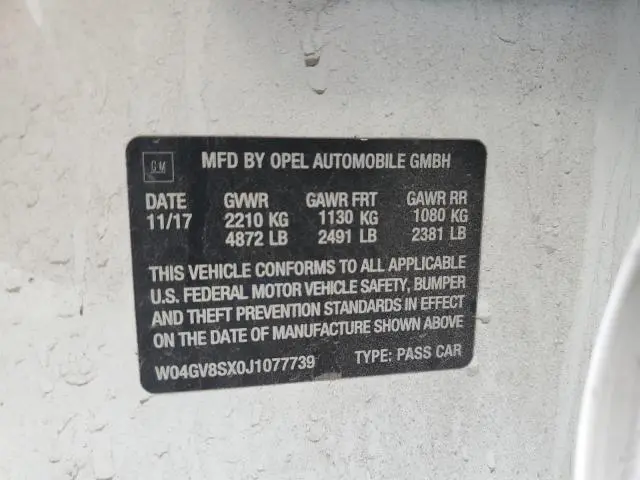 2018 BUICK REGAL TOURX ESSENCE  