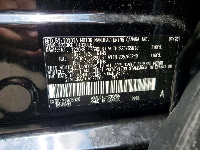 2026 TOYOTA RAV4 WOODLAND  