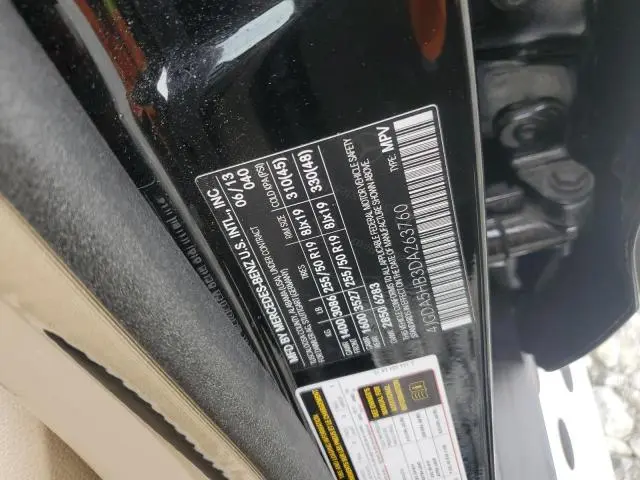 2013 MERCEDES-BENZ ML 350 4MATIC  