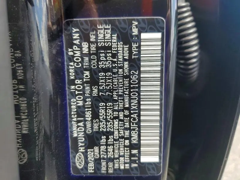 2022 HYUNDAI TUCSON SEL CONVENIENCE  