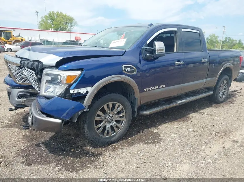 2018 NISSAN TITAN XD PLATINUM RESERVE GAS