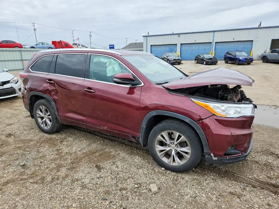 2015 TOYOTA HIGHLANDER XLE  