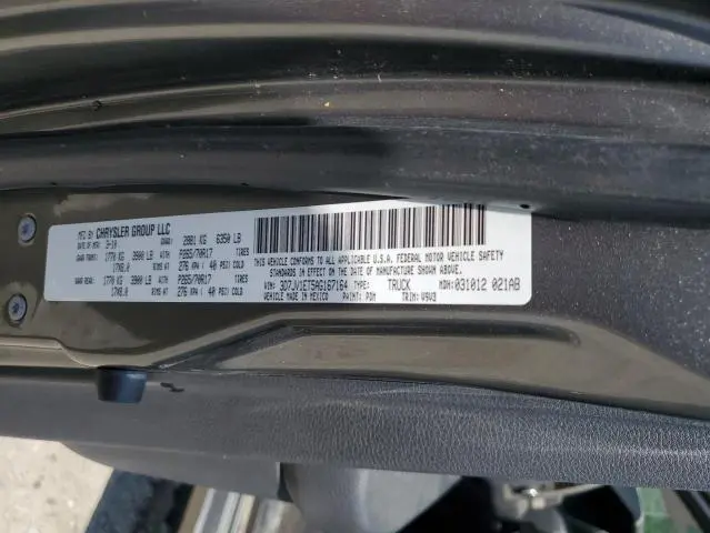 2010 DODGE RAM 1500   