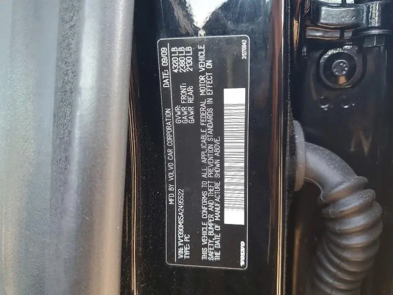 2010 VOLVO S40 2.4I  