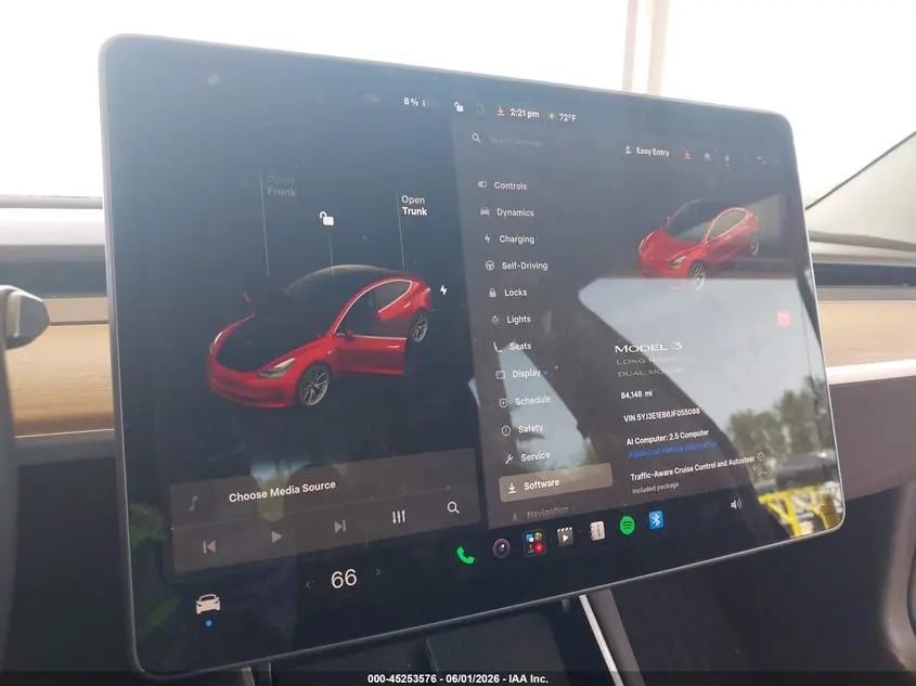 2018 TESLA MODEL 3 LONG RANGE/PERFORMANCE