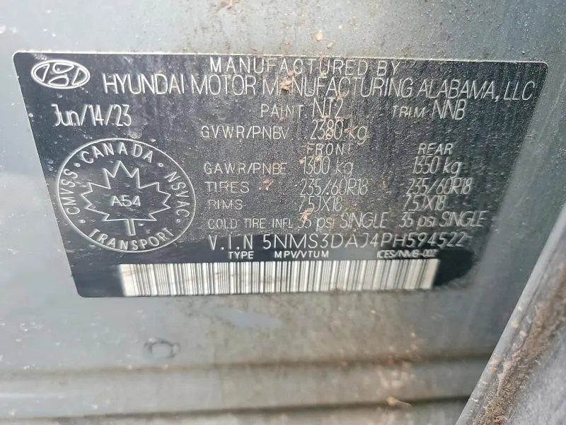 2023 HYUNDAI SANTA FE SEL PREMIUM  