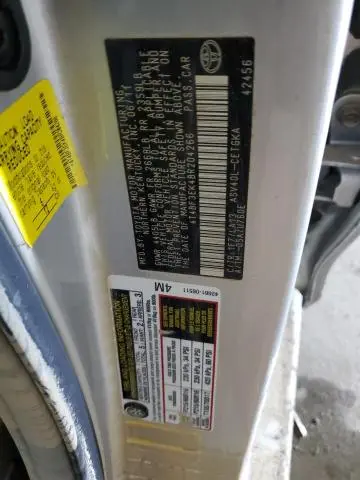 2011 TOYOTA CAMRY BASE  