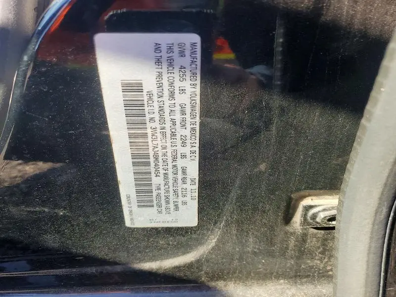 2011 VOLKSWAGEN JETTA TDI  