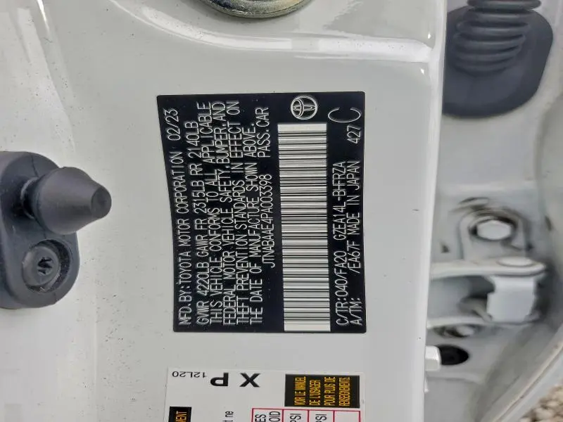 2023 TOYOTA GR COROLLA CORE  