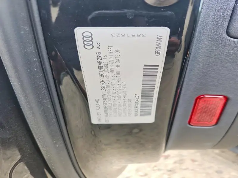 2018 AUDI S5 PRESTIGE  