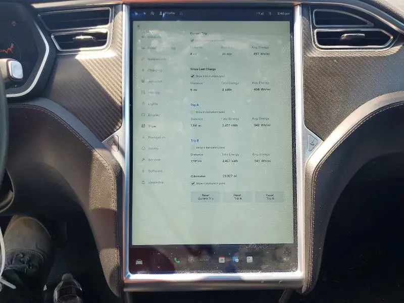 2015 TESLA MODEL S 85D  