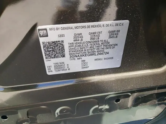 2024 CHEVROLET EQUINOX LT  