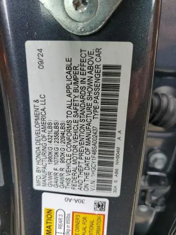 2025 HONDA ACCORD SE