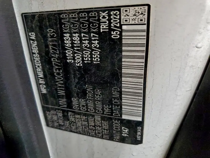 2023 MERCEDES-BENZ METRIS   