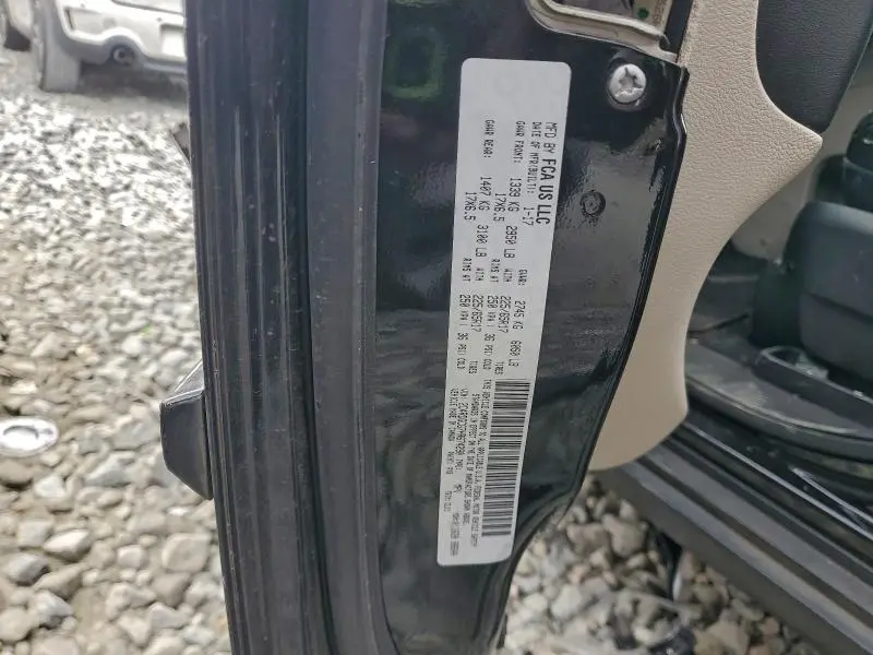 2017 DODGE GRAND CARAVAN SXT  