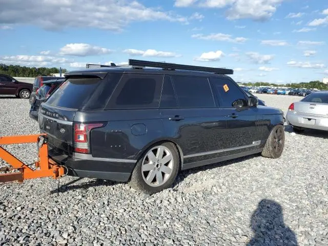 2016 LAND ROVER RANGE ROVER SUPERCHARGED  