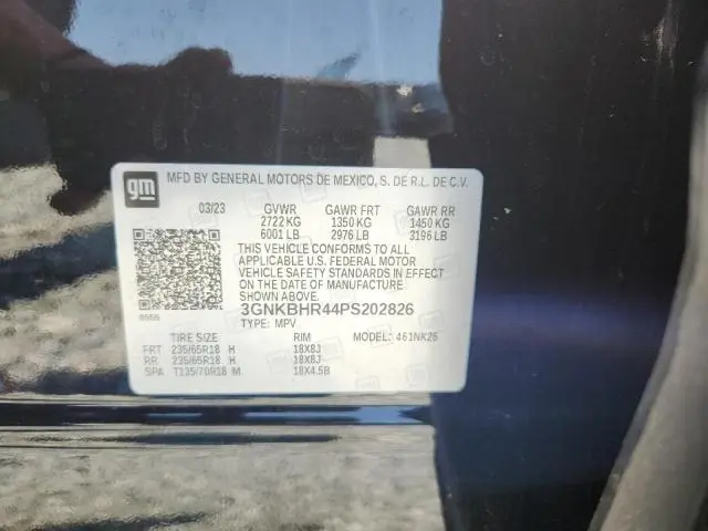 2023 CHEVROLET BLAZER 2LT  