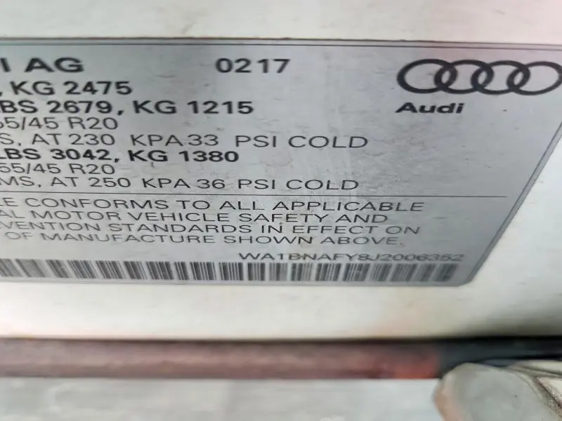2018 AUDI Q5 PREMIUM PLUS  