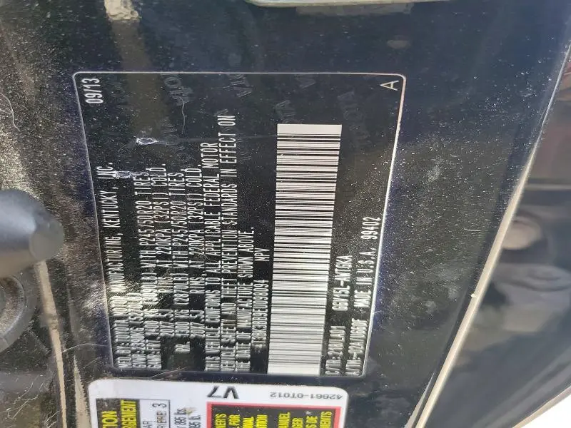 2014 TOYOTA VENZA LIMITED  