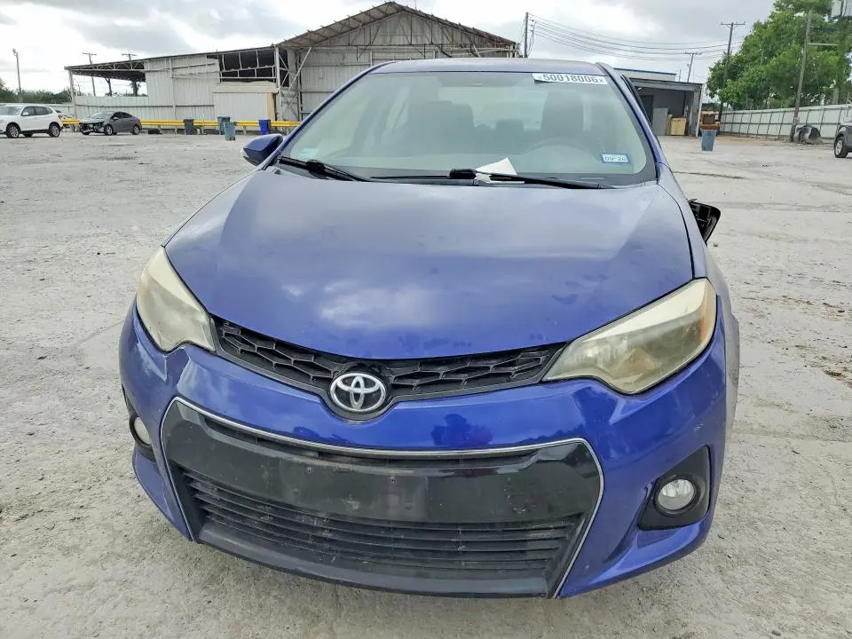 2016 TOYOTA COROLLA S  