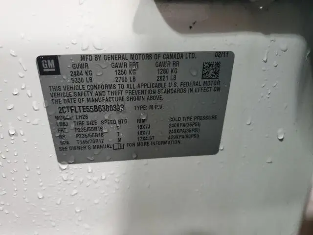 2011 GMC TERRAIN SLE  