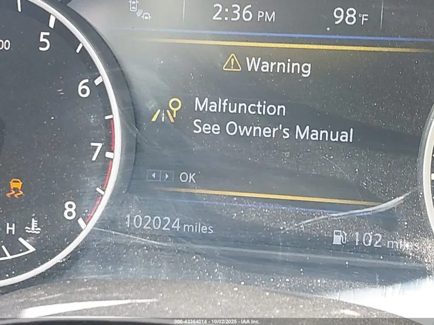 2021 NISSAN MAXIMA SV XTRONIC CVT