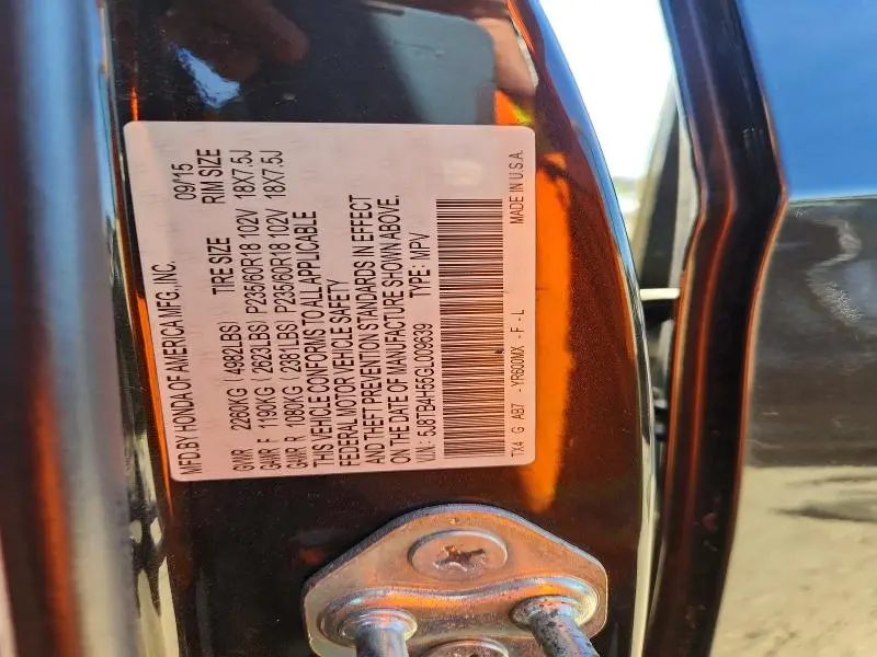 2016 ACURA RDX TECHNOLOGY  