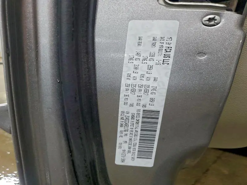 2016 DODGE GRAND CARAVAN SXT  