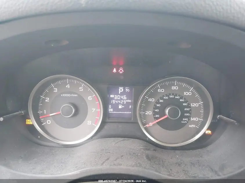 2015 SUBARU FORESTER 2.5I LIMITED