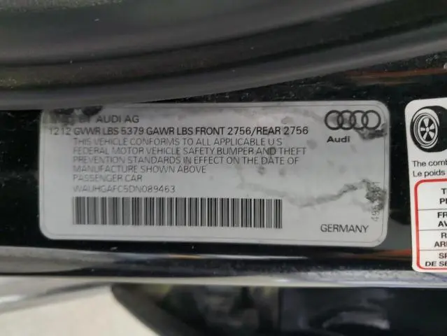 2013 AUDI A6 PRESTIGE  