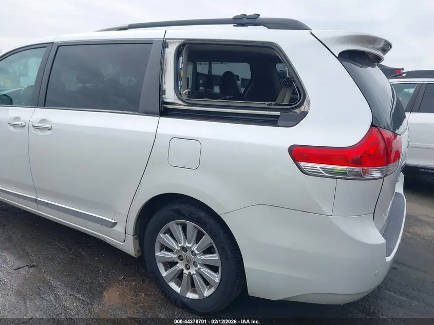 2012 TOYOTA SIENNA LIMITED 7 PASSENGER