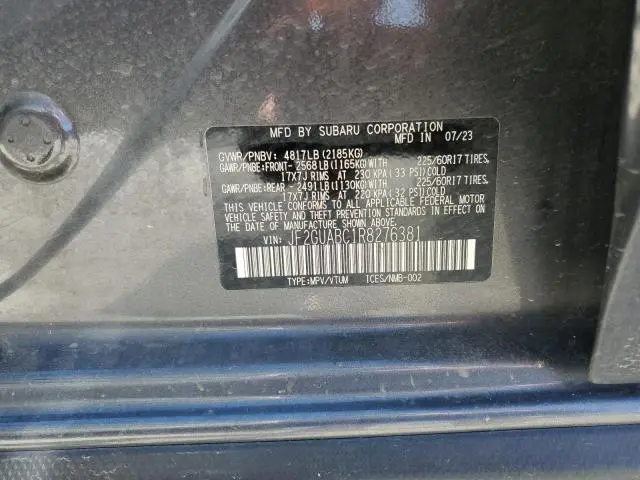 2024 SUBARU CROSSTREK   