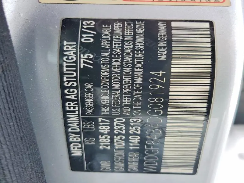 2013 MERCEDES-BENZ C 300 4MATIC  