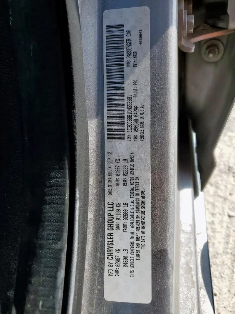 2013 CHRYSLER 200 TOURING