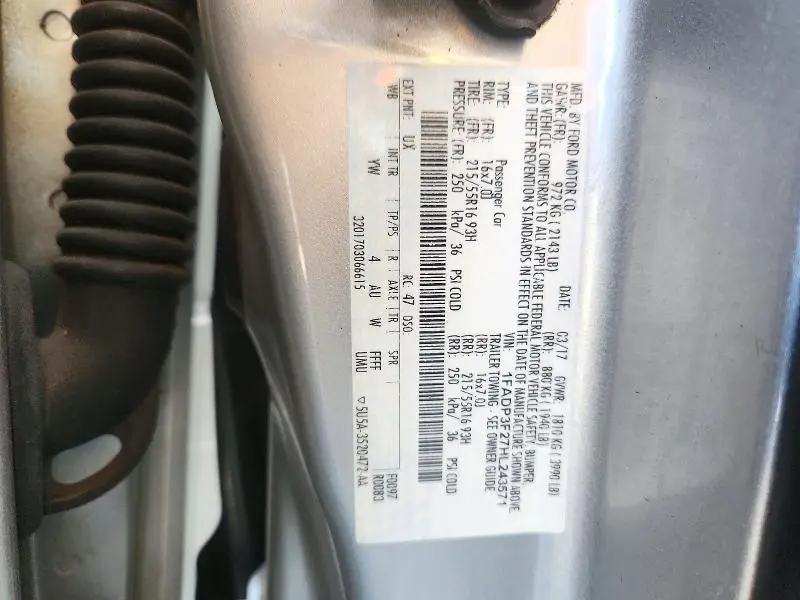 2017 FORD FOCUS SE  