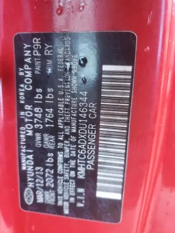 2013 HYUNDAI VELOSTER   