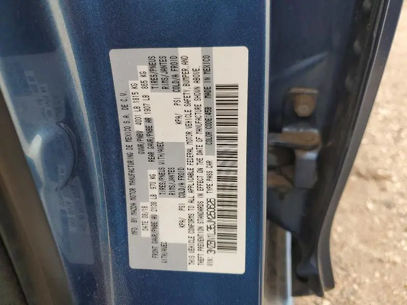 2018 MAZDA 3 TOURING  