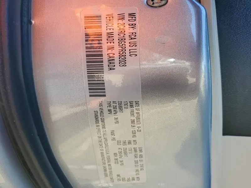 2023 CHRYSLER PACIFICA TOURING L  