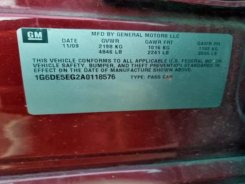 2010 CADILLAC CTS LUXURY COLLECTION  