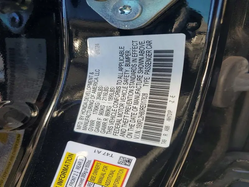 2024 HONDA CIVIC SPORT  