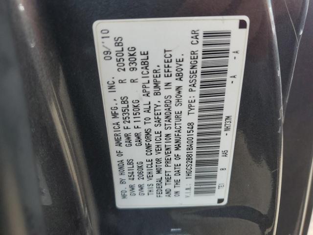 2011 HONDA ACCORD EXL