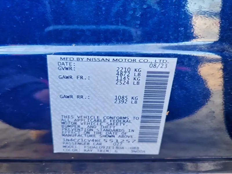 2024 NISSAN LEAF SV PLUS  