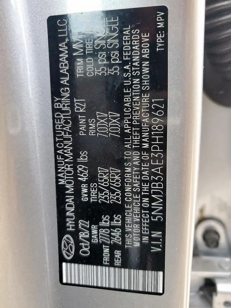 2023 HYUNDAI TUCSON SEL  