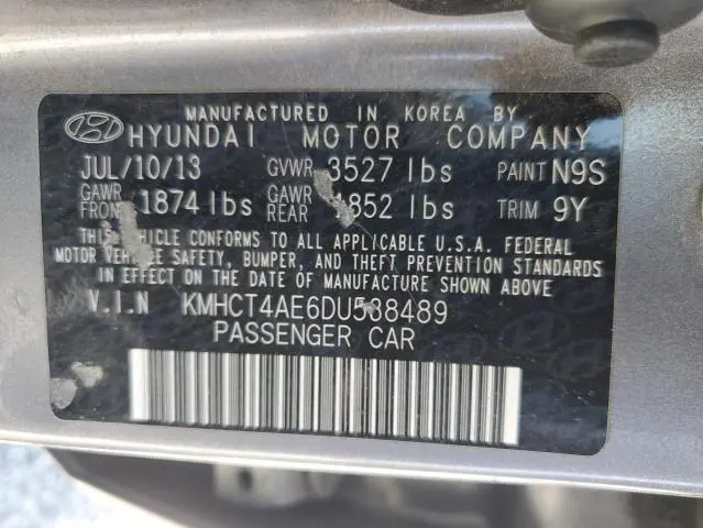 2013 HYUNDAI ACCENT GLS  