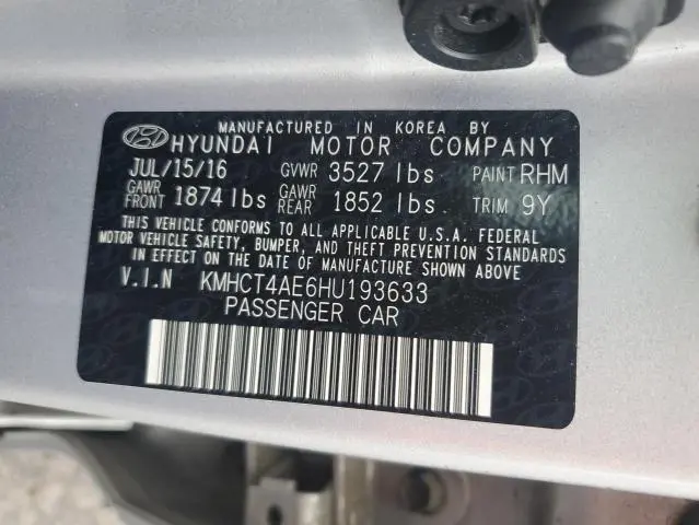 2017 HYUNDAI ACCENT SE  