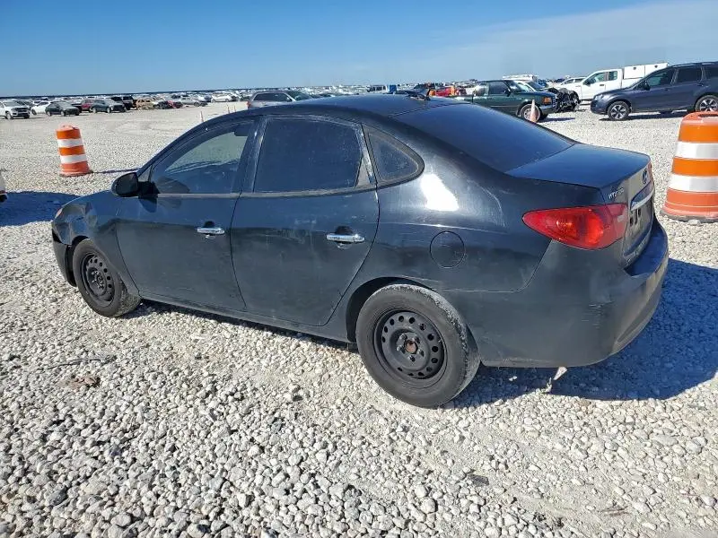 2010 HYUNDAI ELANTRA BLUE  