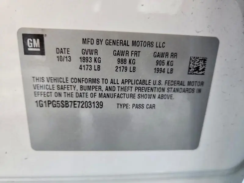 2014 CHEVROLET CRUZE LTZ  